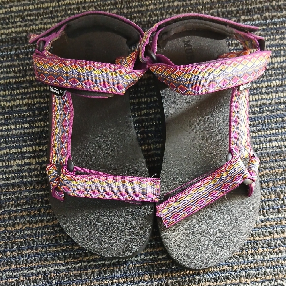 Vibrant Patterned Women's Sandals